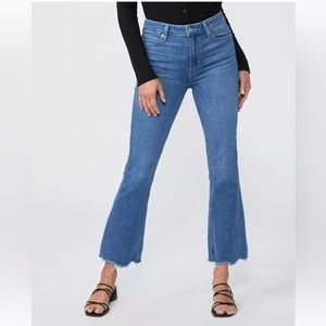 Paige Claudine High Rise Ankle Flair Jeans